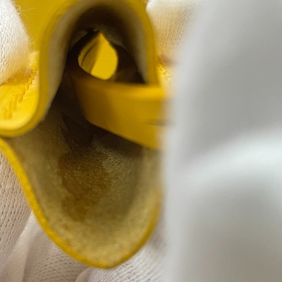 Louis Vuitton Epi Alma Tote Bag Handbag Leather Mimosa Orange Yellow - Picture 15 of 15